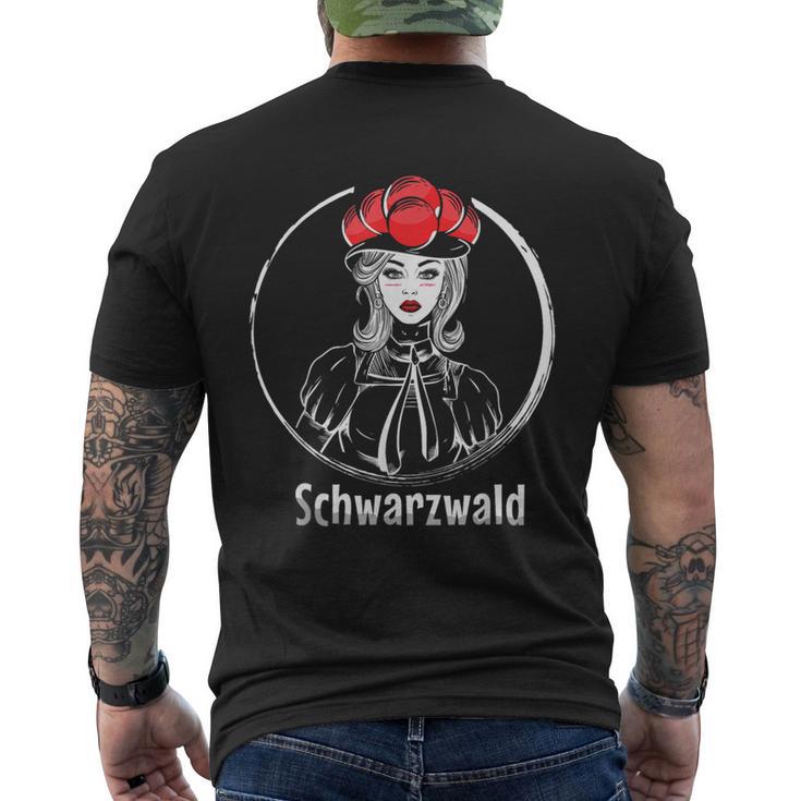 Schwarzwaldmädel Schwarzwald T-Shirt mit Rückendruck