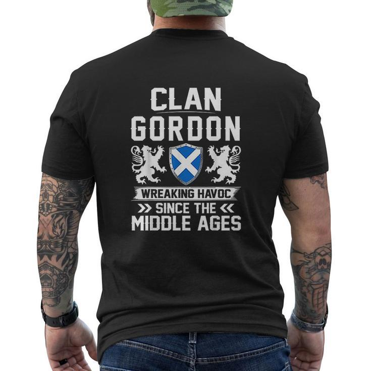 Scottish Family Scotland Mens Back Print T-shirt