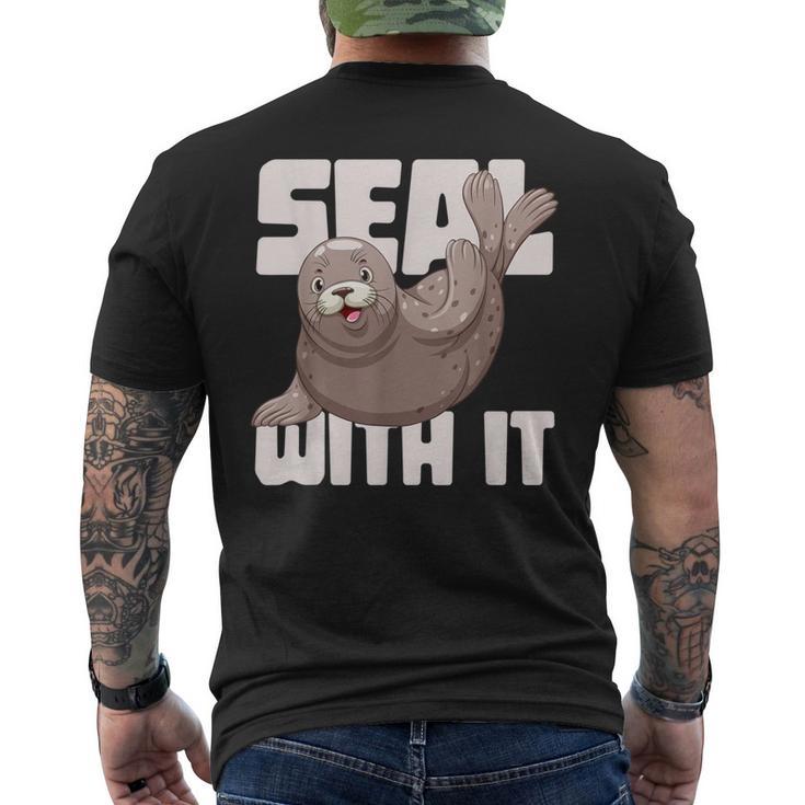 Seal With It Sea Lion Men's T-shirt Back Print