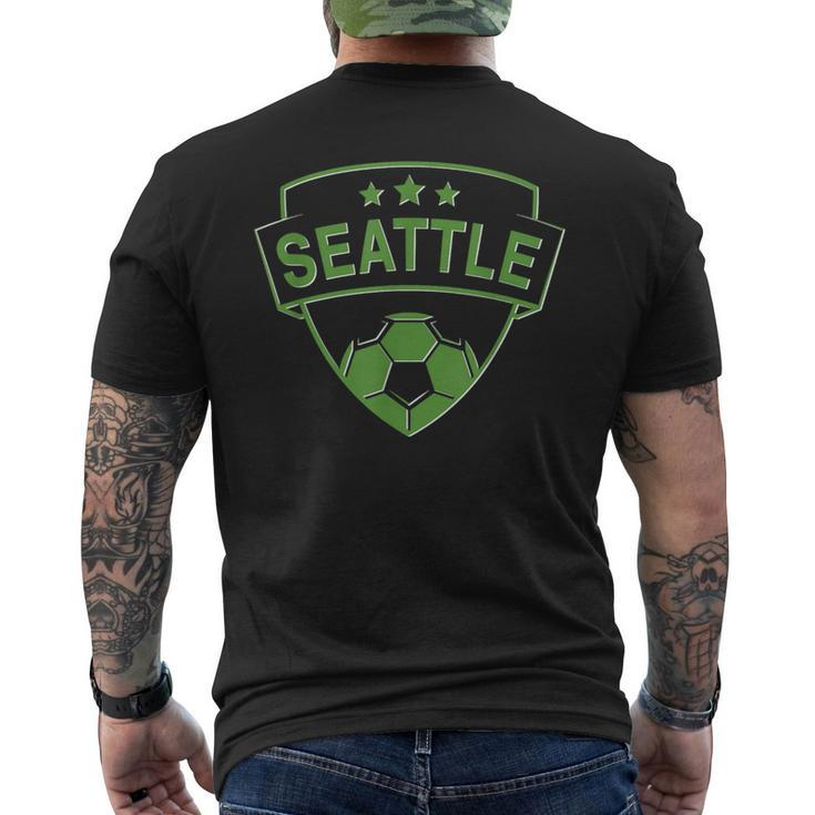 Seattle Throwback Classic Men's T-shirt Back Print