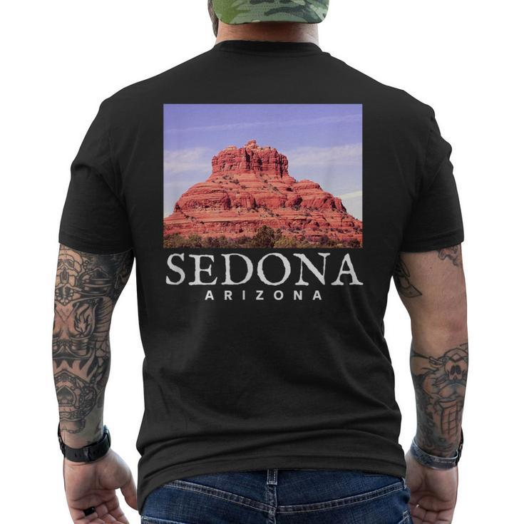 Sedona Arizona Bell Rock In Sedona Men's T-shirt Back Print
