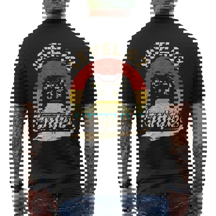 Segundo Aniversario De Bodas Para Esposo Esposa Nivel 2 Completo Camiseta Hombre Estampado Espalda