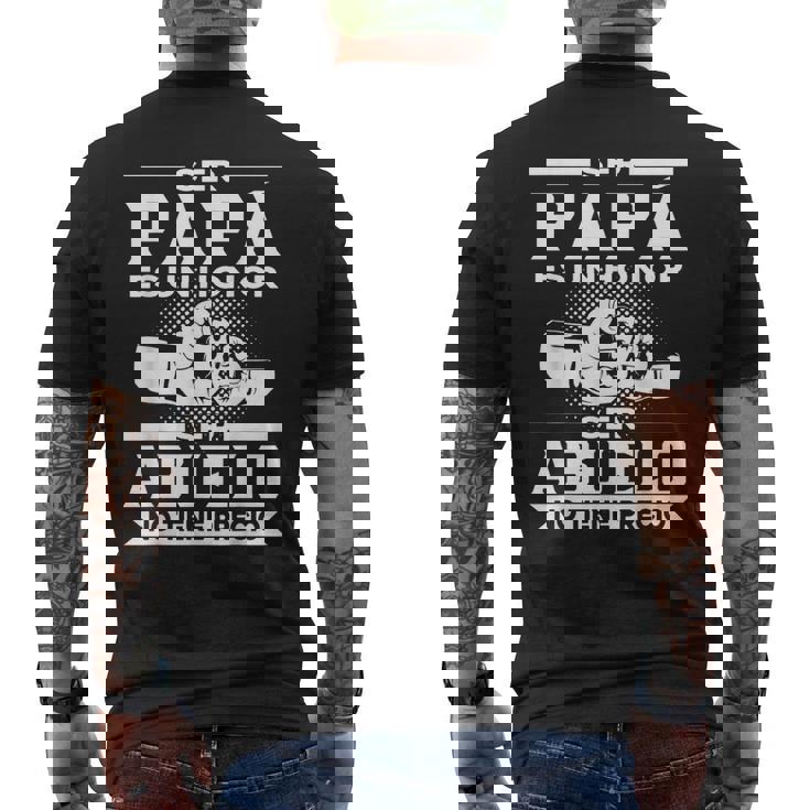 Ser Papá Es Un Honor Ser Abuelo No Tiene Precio Abuelo Camiseta Hombre Estampado Espalda