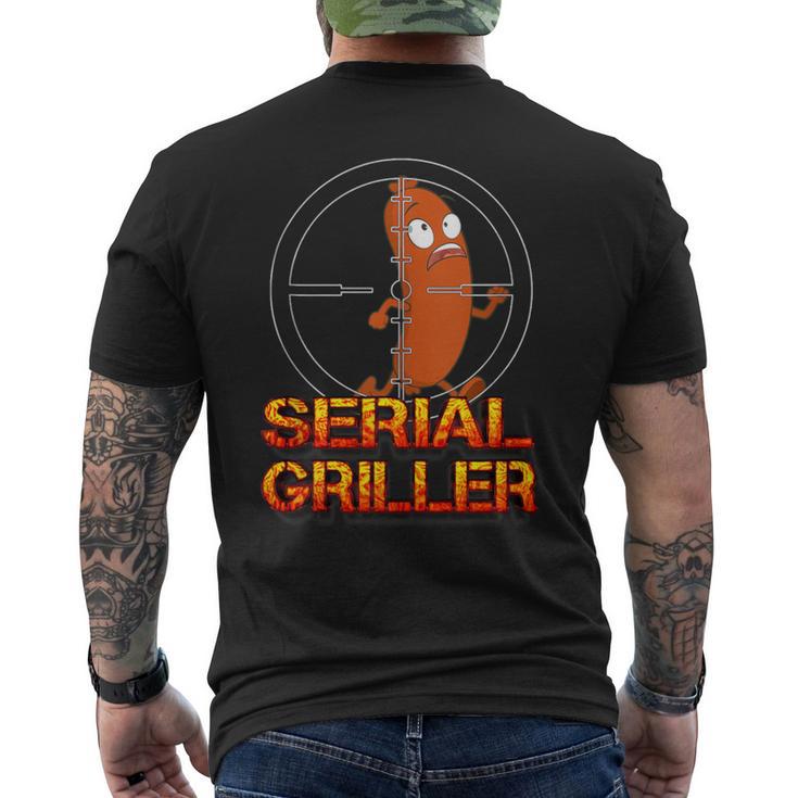 Serial Griller Grillenatertag Grill Herrentag Papa T-Shirt mit Rückendruck