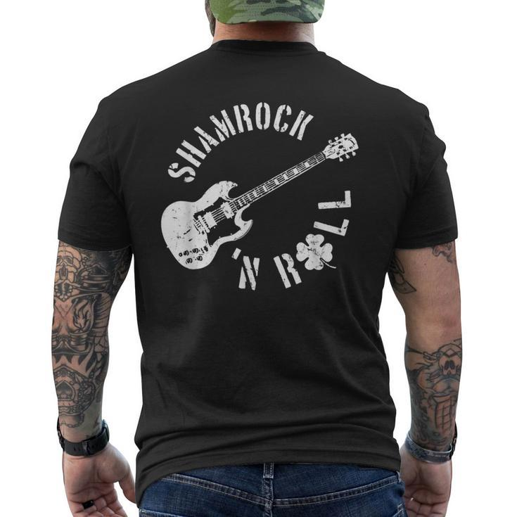 Shamrock N Roll Men's T-shirt Back Print
