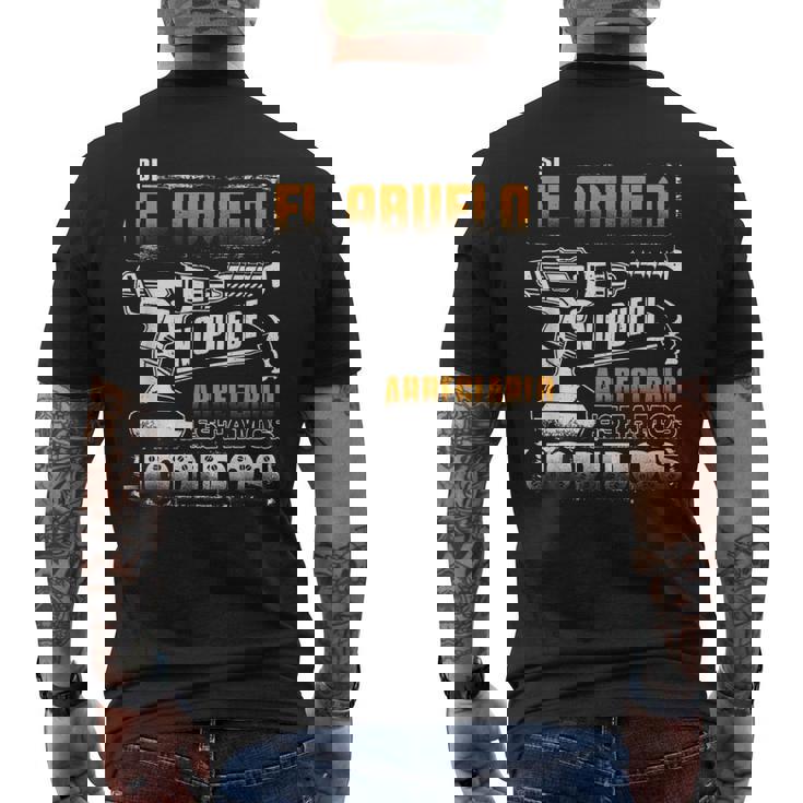 Si El Abuelo No Puede Arreglarlo Regalos Para Un Abuelo Camiseta Hombre Estampado Espalda