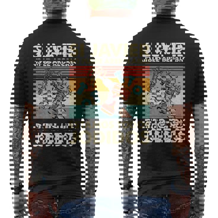 Si Javier No Puede Arreglarlo Estamos Jodidos Javier Camiseta Hombre Estampado Espalda
