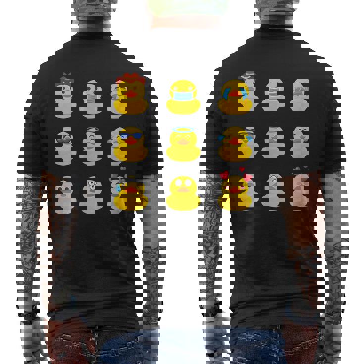 Simpáticos Patos Pequeños Niños Niñas Patos De Goma Patitos Camiseta Hombre Estampado Espalda