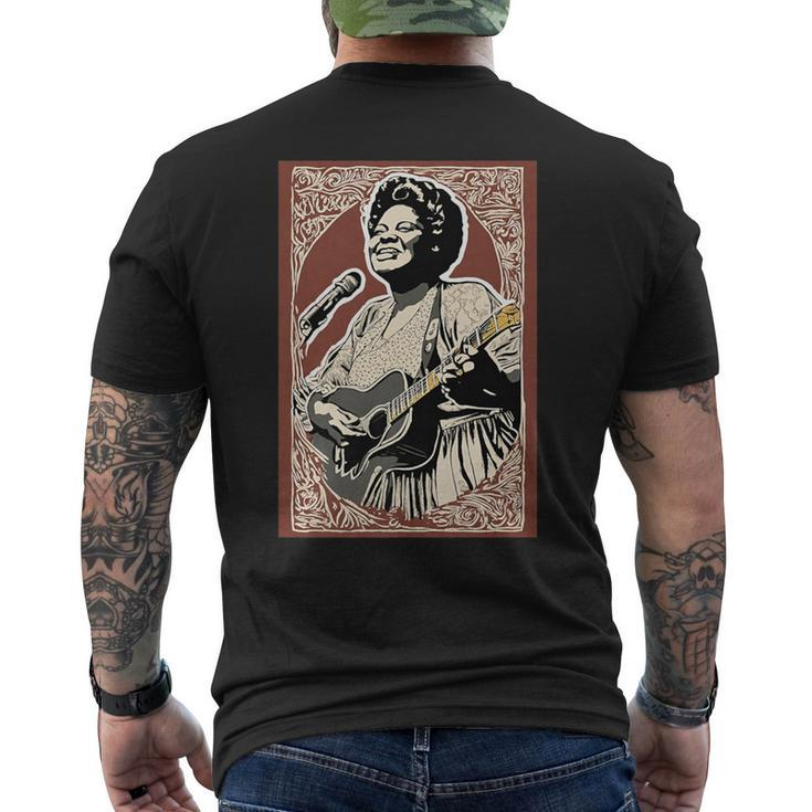 Sister Rosetta Tharpe Tribute Portrait Men's T-shirt Back Print