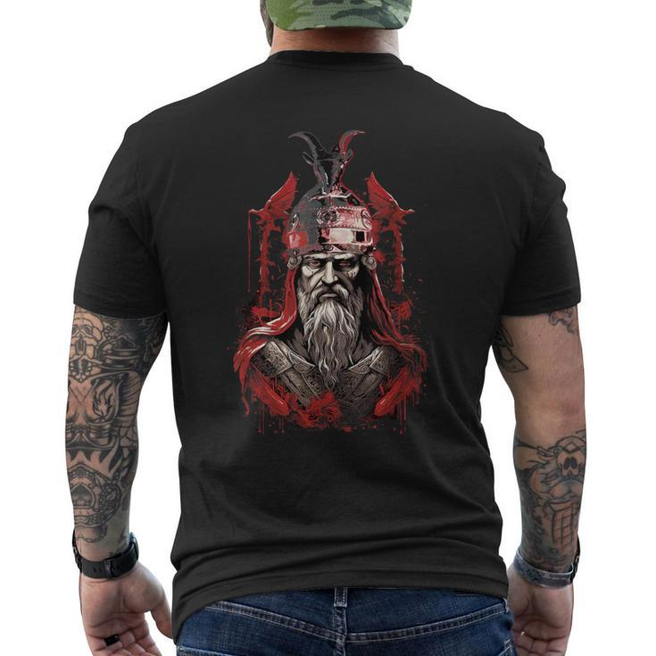 Skanderbeg Albanian National Hero Eagle Kosovo Albanian T-Shirt mit Rückendruck