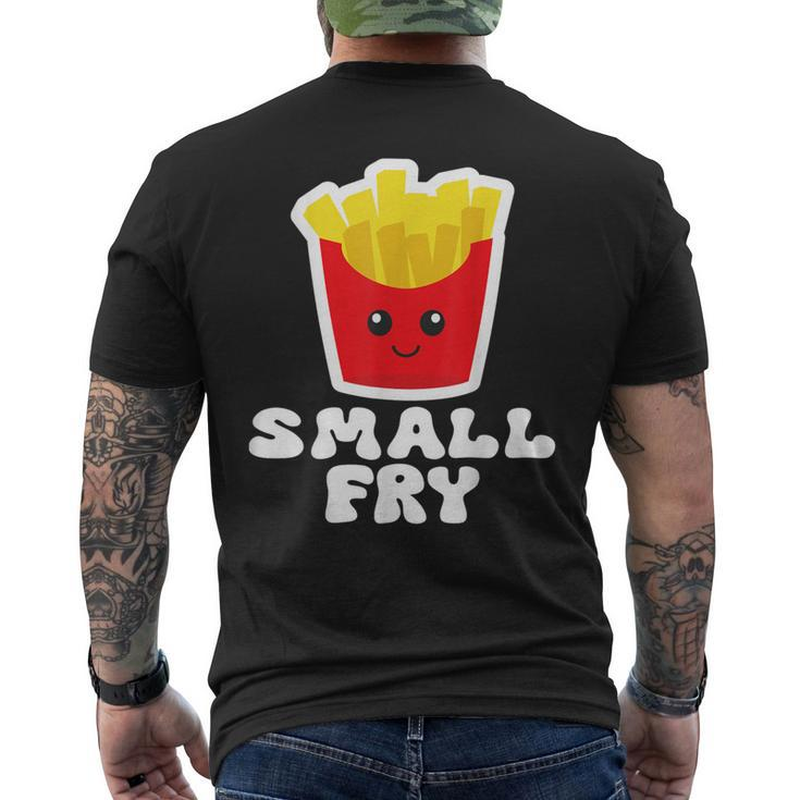 Small Fry Cute French Fry Toddler For Boys & Girls Men's T-shirt Back Print