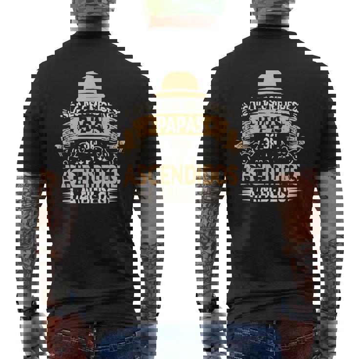 Sólo Los Mejores Papás Son Ascendidos A Abuelos Camiseta Hombre Estampado Espalda