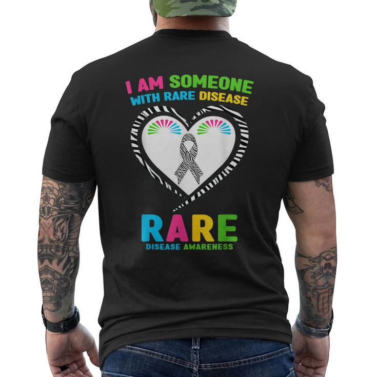 I Am Someone Rare Disease Rare Disease Awareness Men's T-shirt Back Print
