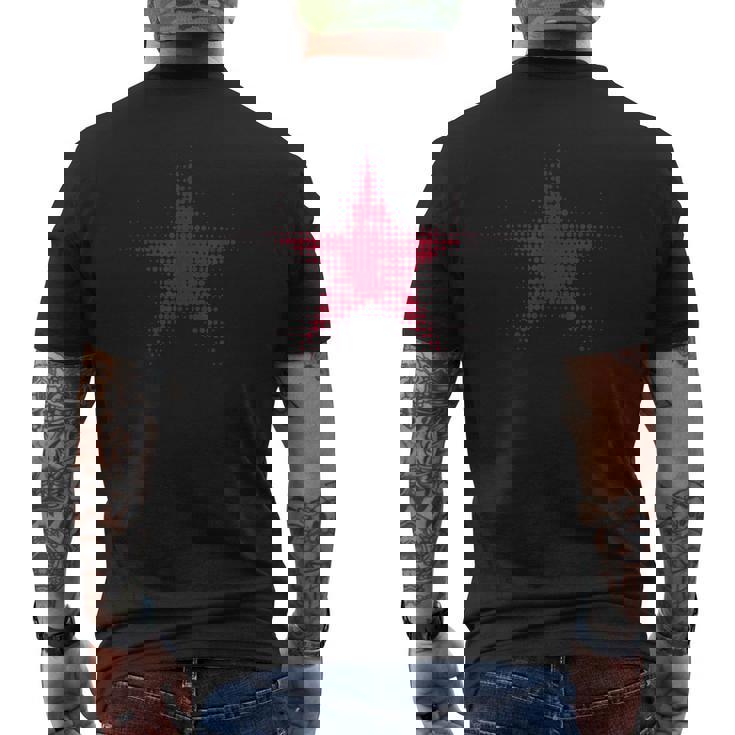 Soviética Estrella Roja Cccp Urss Unión Soviéticaintage Gráfico Camiseta Hombre Estampado Espalda