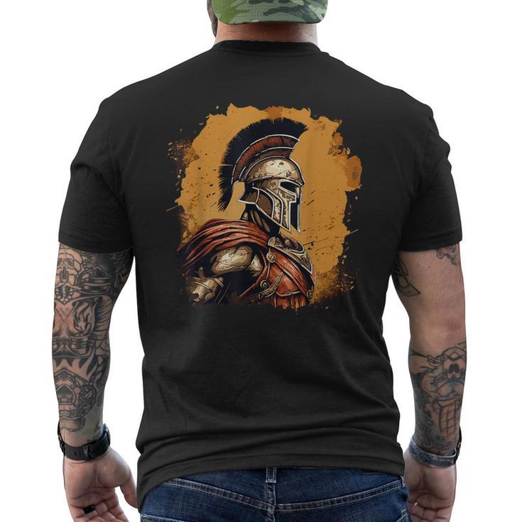 Sparta Spartan Leonidas 300 Spartan T-Shirt mit Rückendruck