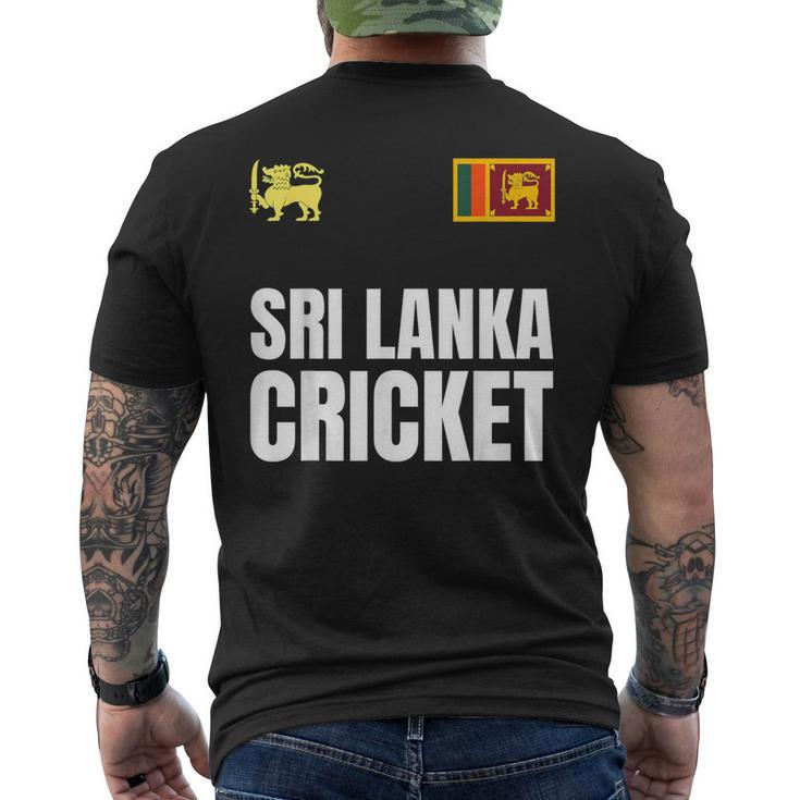 Sri Lanka Cricket 2024 Sri Lankan Cricket Jersey Men's T-shirt Back Print