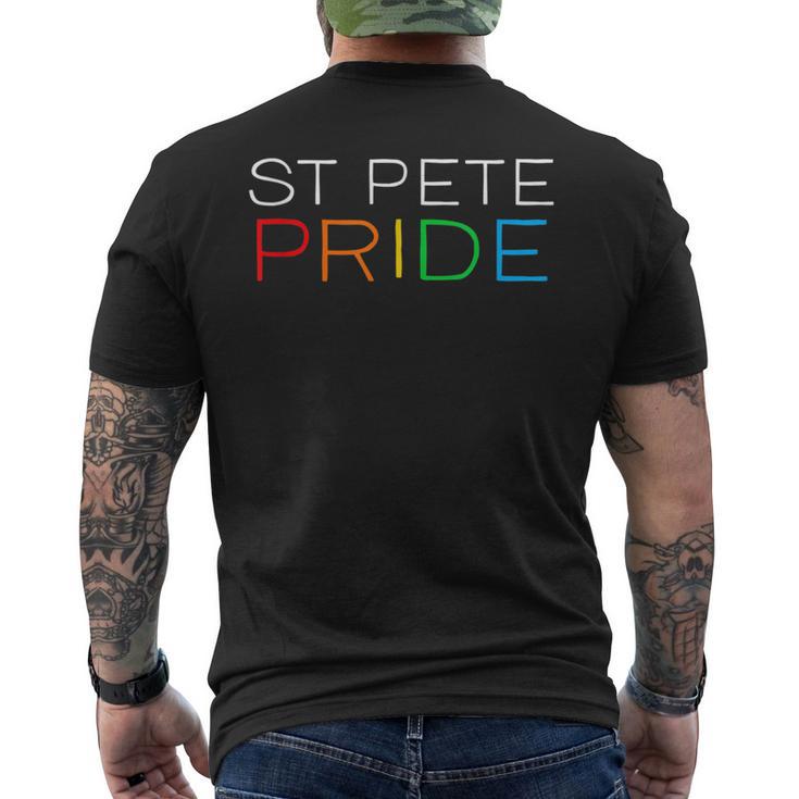 St Pete Florida Pride Men's T-shirt Back Print