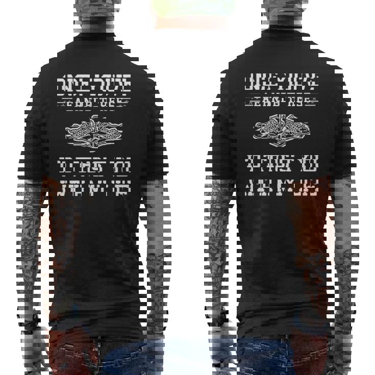 Submarinece You've Earned These Men's T-shirt Back Print