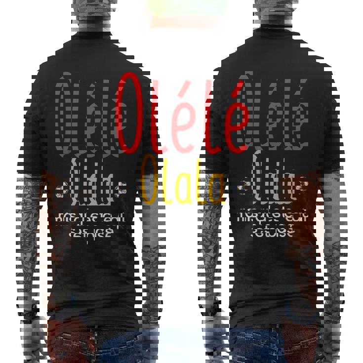 Supporter Lensois Foot Olélé Olala Supporter De Lens T-shirt imprimé au dos