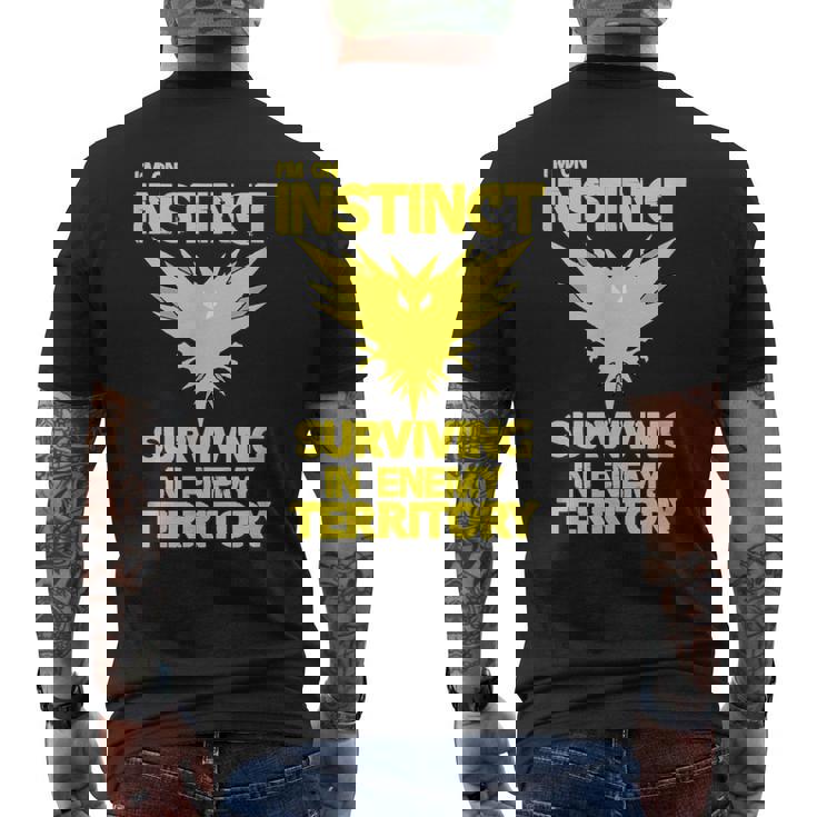 Survivor - Go Instinct Team Camiseta Hombre Estampado Espalda