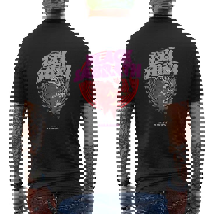 T-shirt imprimé au dos Beck Sabbath Paranoid avec Bison, Parodie Rock