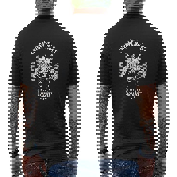 T-shirt imprimé au dos Immortan Joe Valhalla, Design Mad Max pour Fans