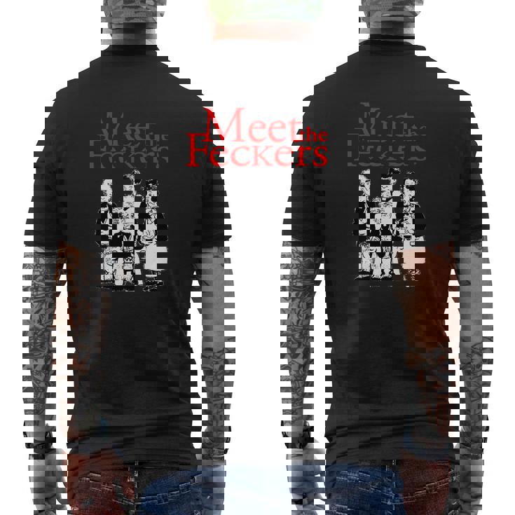 T-shirt imprimé au dos imprimé au dos Noir Meet the Fockers, Tee Cinéphile Amusant