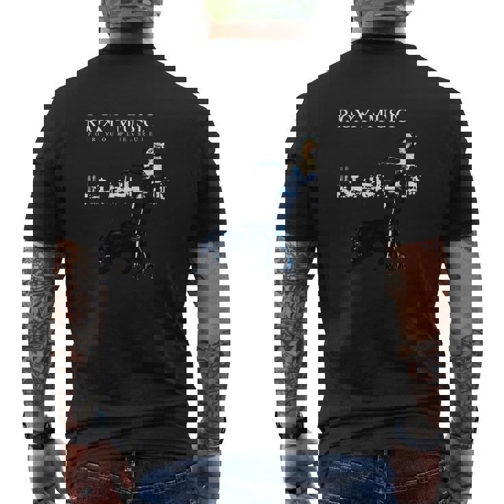 T-shirt imprimé au dos imprimé au dos Roxy Music 'For Your Pleasure', Tee Musique Vintage