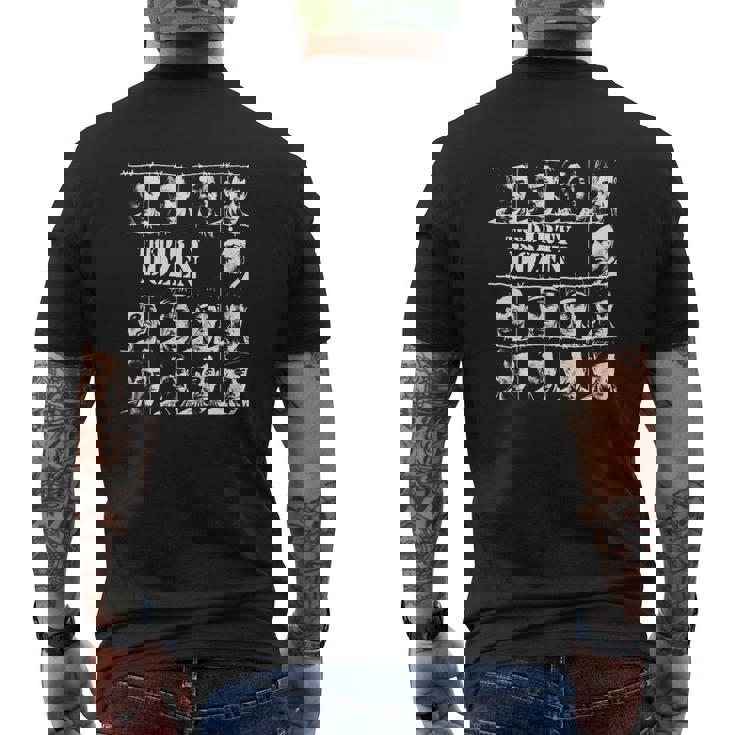 T-shirt imprimé au dos imprimé au dos The Dirty Dozen Hommage Film de Guerre, Design Portraits Vintage