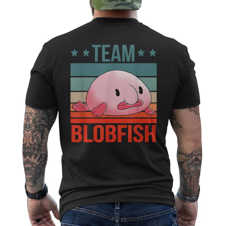 Team Blobfisch Deep Sea Fish Blobfish T-Shirt mit Rückendruck