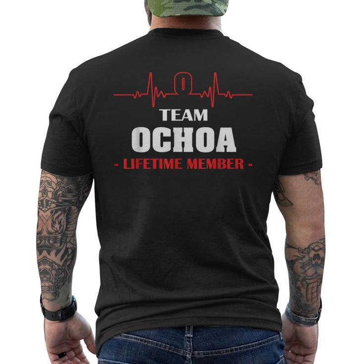 Team Ochoa Lifetime Member Family Youth Kid 5Ts Men's T-shirt Back Print
