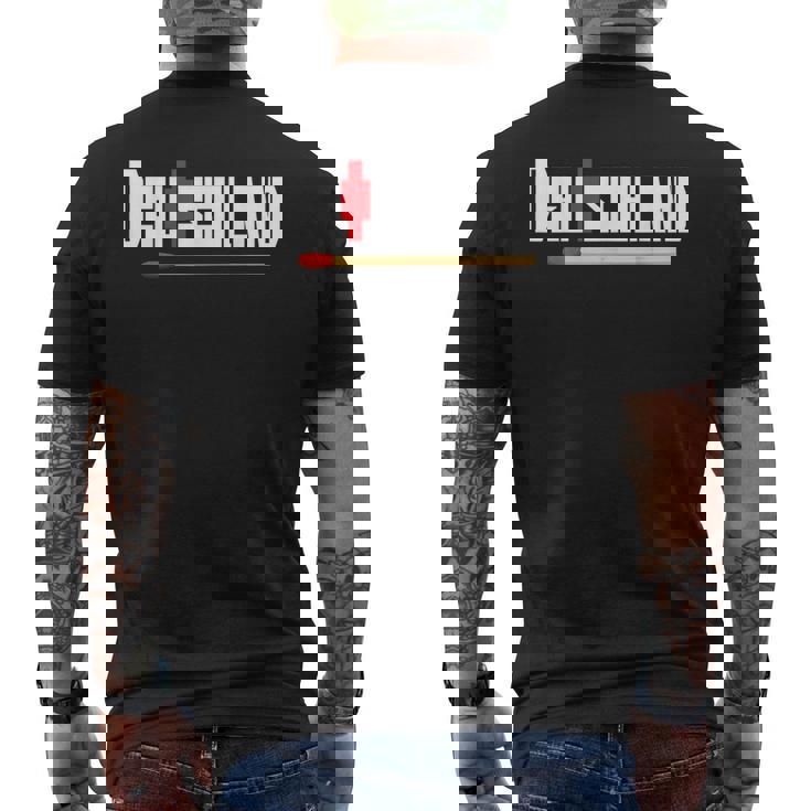 Texto Manche Führen Manche Folgen Lustiges Camiseta Hombre Estampado Espalda