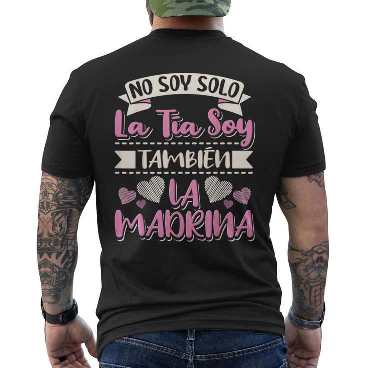 Tía Bautizo Madrina Camiseta Hombre Estampado Espalda