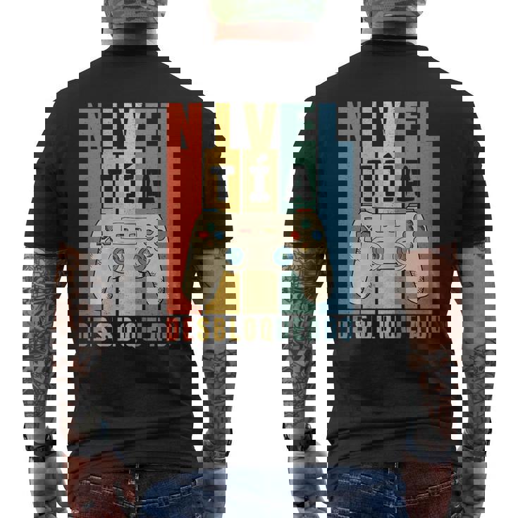 Tía En Prácticas Divertida Futura Tía Anuncio Embarazadas Camiseta Hombre Estampado Espalda