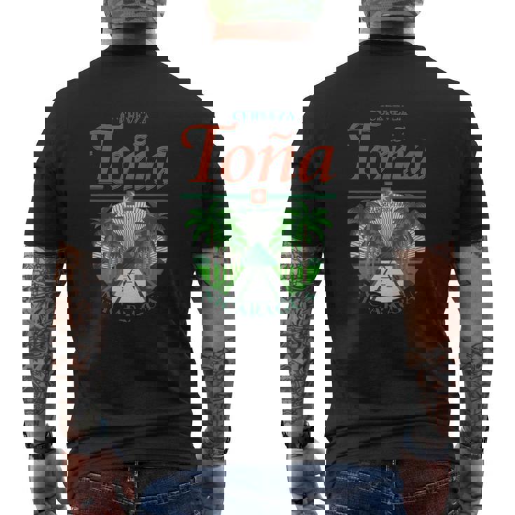 Toña Cerveza Tona Beer Mens Back Print T-shirt