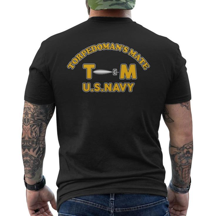 Torpedoman's Mate Tm Men's T-shirt Back Print