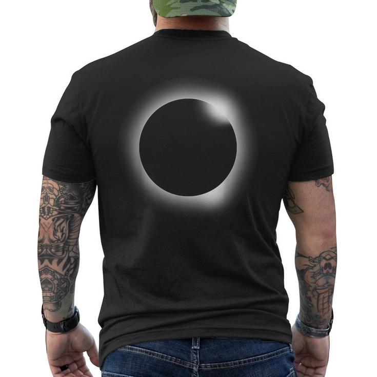 Total Eclipse Nerdy Science Lunar Solar Stem Men's T-shirt Back Print