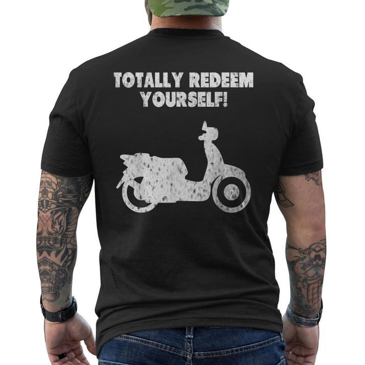 Totally Redeem Yourself Movie Men's T-shirt Back Print