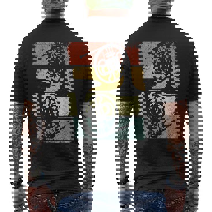 Trompas Dibujo Trompa Instrumento Musical Camiseta Hombre Estampado Espalda