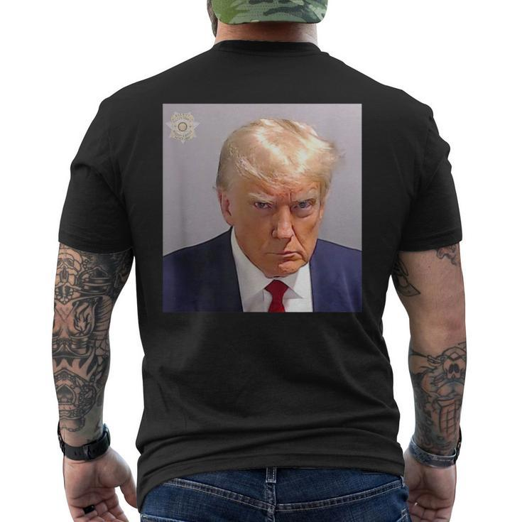 Trump Plain Original Shot Classic Georgia Style Men's T-shirt Back Print