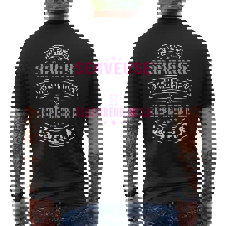 Une Super Serveuse Neieillit Pas Cadeau Serveuse T-shirt imprimé au dos