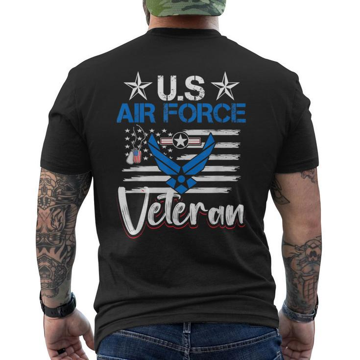 Us Air Force Veteran Us Air Force Veteran Men's T-shirt Back Print
