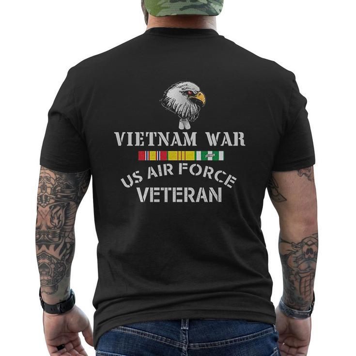 Us Air Force Vietnam Veteran Veterans Day Mens Back Print T-shirt