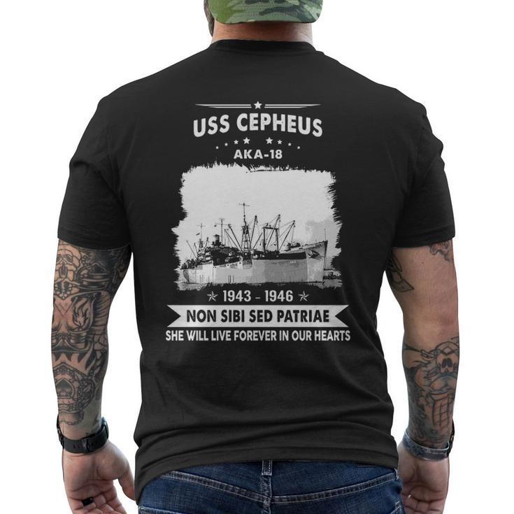Uss Cepheus Aka Men's T-shirt Back Print