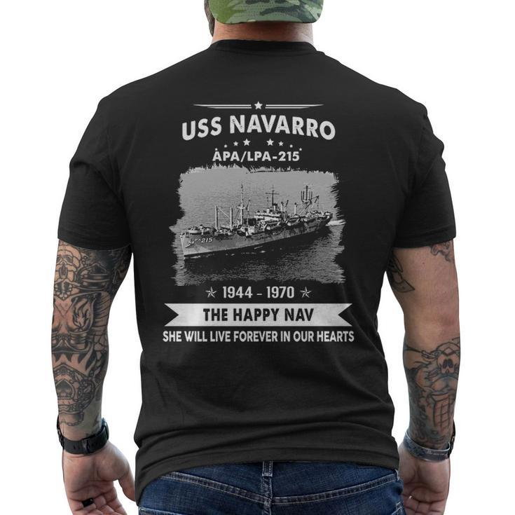 Uss Navarro Apa Men's T-shirt Back Print