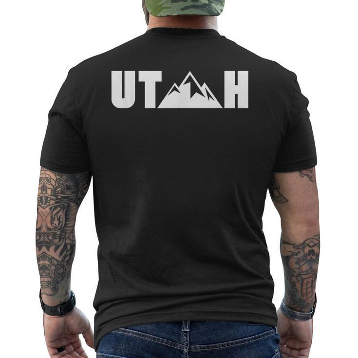 Utah State Men's T-shirt Back Print