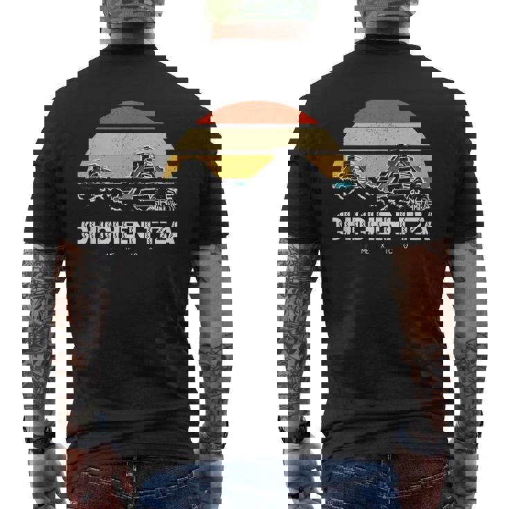 Vacaciones Chichen Itza México Camiseta Hombre Estampado Espalda
