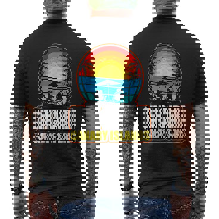 Vacaciones En Gran Islas Canariasacaciones En España Camiseta Hombre Estampado Espalda