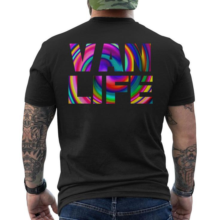 Van Life Camper Van Men's T-shirt Back Print