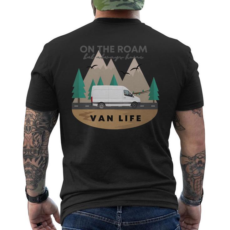 Van Life Sprinter Van Men's T-shirt Back Print